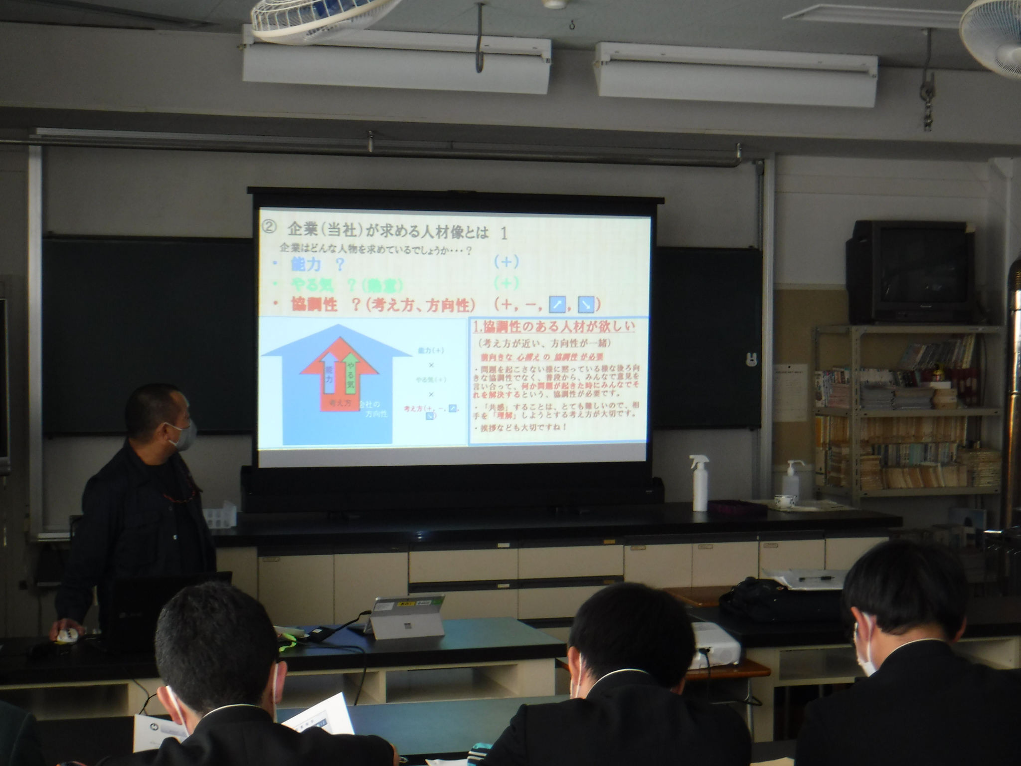 南安曇農業高等学校 2年生進路ガイダンス に参加してきました。 2021.12.09 土木工事 株式会社 小池 松本市 南安曇農業高等学校 2年生進路ガイダンス に参加してきました。 2021.12.09 土木工事 株式会社 小池 松本市